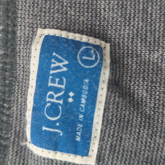 J.Crew Men's Long Sleeve Comfort-First Thermal Waffle Henley Size L -  Grayish - Picture 7 of 11